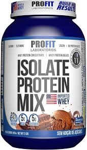 Whey Isolate Protein Profit Mix Pote 907 gramas sabor  Chocolate Ao Leite