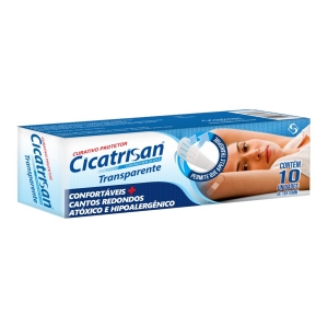 CURATIVO TRANSPARENTE CICATRISAN 10 UNIDADES