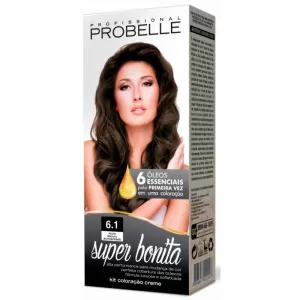 Tintura Probelle Super Bonita 6.1 Loro Escuro Acinzentado