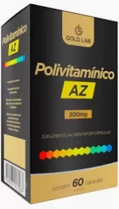 POLIVITAMíNICO AZ C/60 CáPSULAS - GOLD LAB