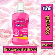Carmed Enxaguante Bucal Frasco 250Ml Sabor beijos