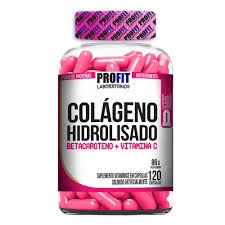 Colageno Hidrolisado Pote 150 Capsulas 86 Gramas PROFIT