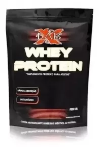 WHEY PROTEIN 100% X LAB 900G sabor MORANGO