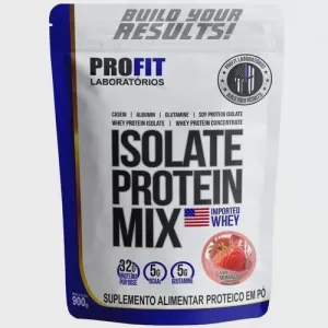 Isolate Protein Mix Refil 900G Morango profit