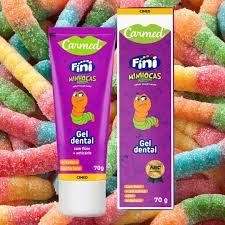 Carmed Gel Dental Com fluor Bisnaga 70g Fini Minhoca