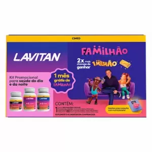 Kit Polivitamínico Lavitan Melatonina + A-Z Original + A-Z Mulher