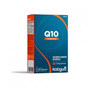 Coenzima Q10 50mg Ubiquinona - 30 capsulas Katigua
