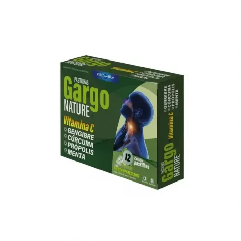 Pastilhas Gargo Nature Menta Com 12 Unidades