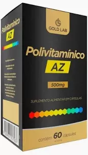 POLIVITAMíNICO AZ C/60 CáPSULAS - GOLD LAB