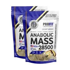 Anabolic Mass com 3 kg Profit sabor Baunilha