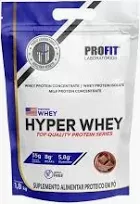 Hyper Whey Refil com  900 gramas sabor Chocolate ao Leite PROFIT