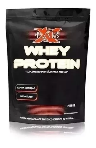 WHEY PROTEIN 100% X LAB 900G sabor MORANGO